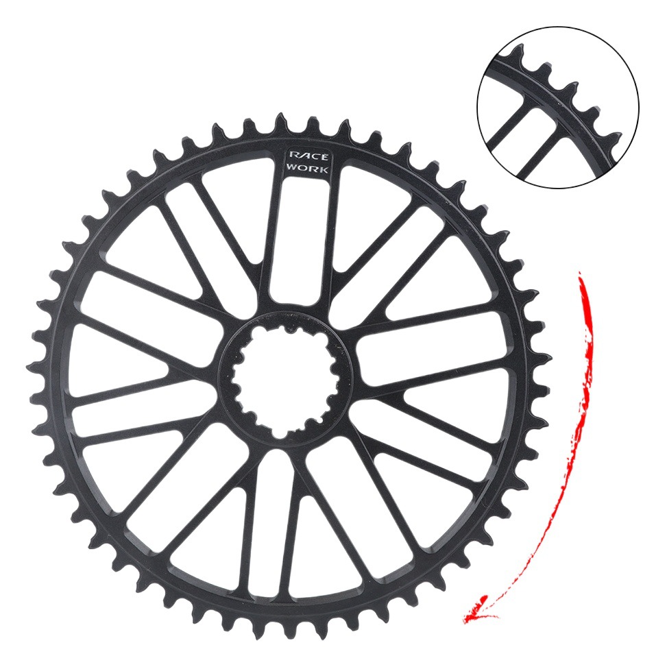 RACEWORK mountain road bike GXP disc bicycle positive and negative teeth straight mounted sprocket 32-52T disc