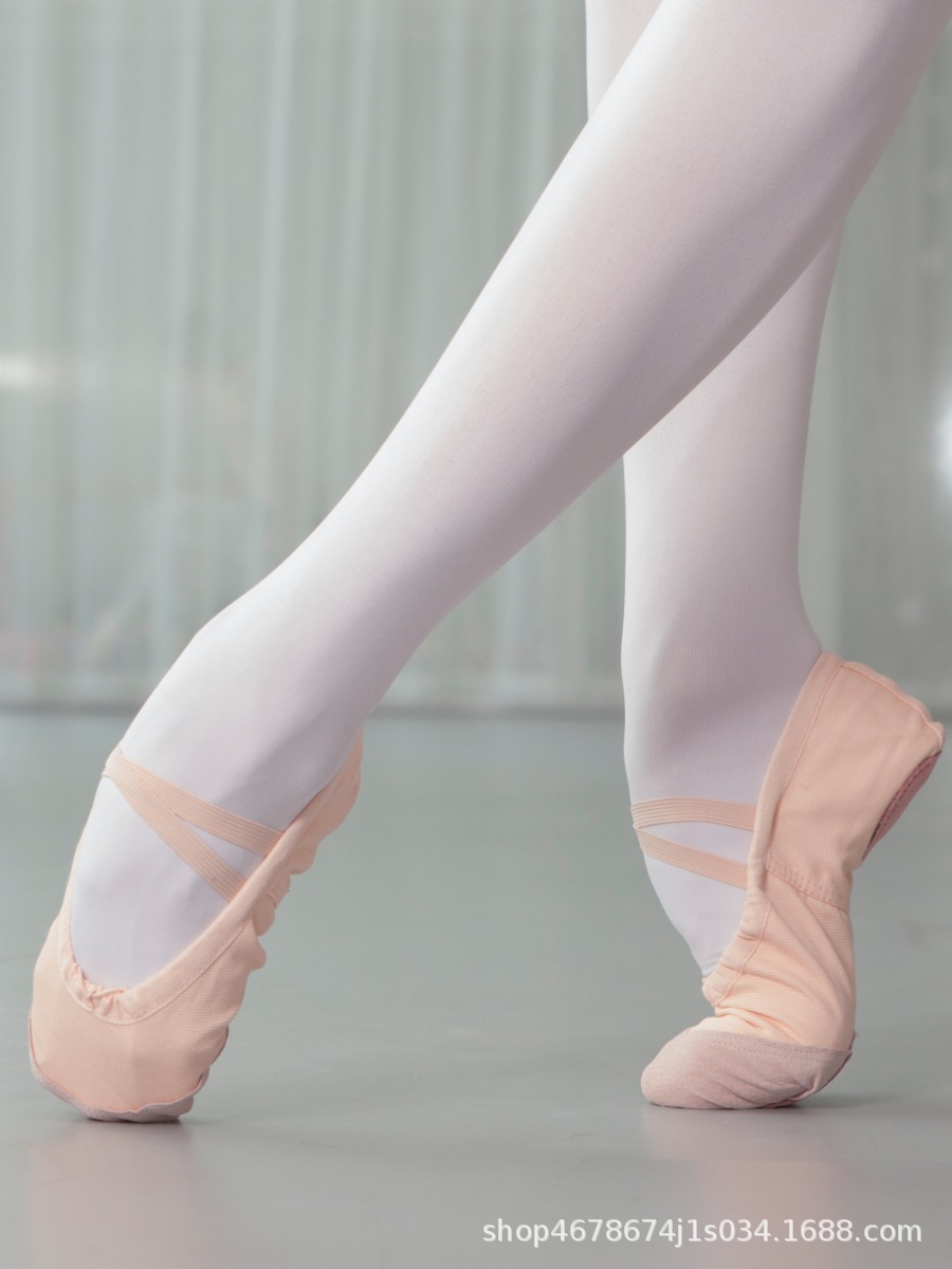 Adult Dance Shoes, Kidsren's Flesh-Colored Soft-Soled Practice Shoes, Cat Claw Dance Shoes, Chinese Ethnic Ballet Shoes