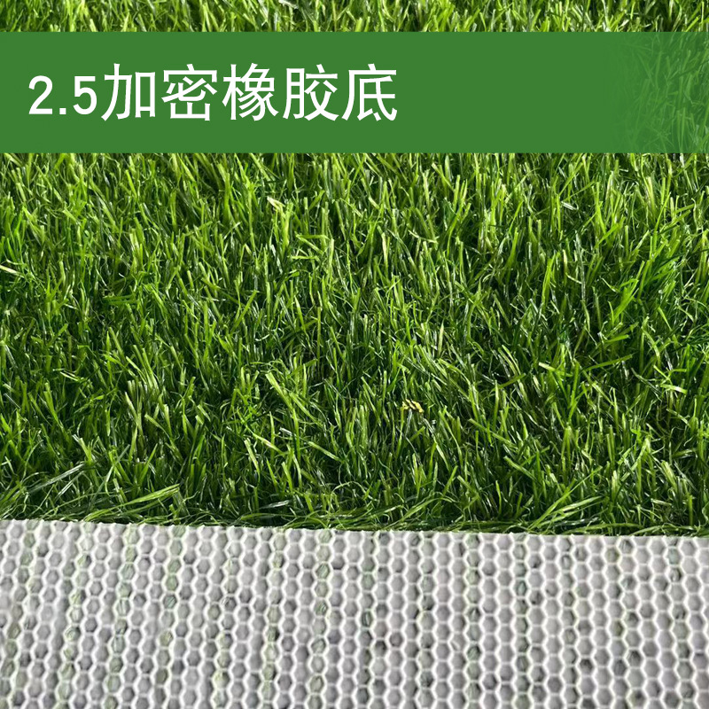 Picture of Rubber Bottom Artificial Lawn Household Lawn Carpet Pet Grass Mat Door Entrance Mat Living Room Lawn Can be Cut