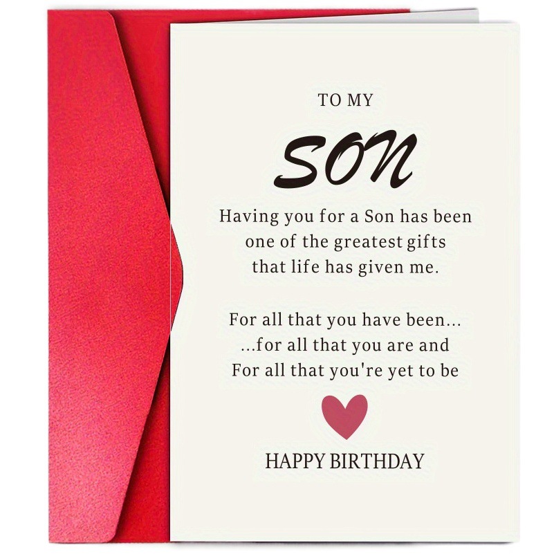 Amazon Cross-border Hot Birthday Greeting Cards Son Daughter Best Friend Birthday Funny Text for Friends Gifts