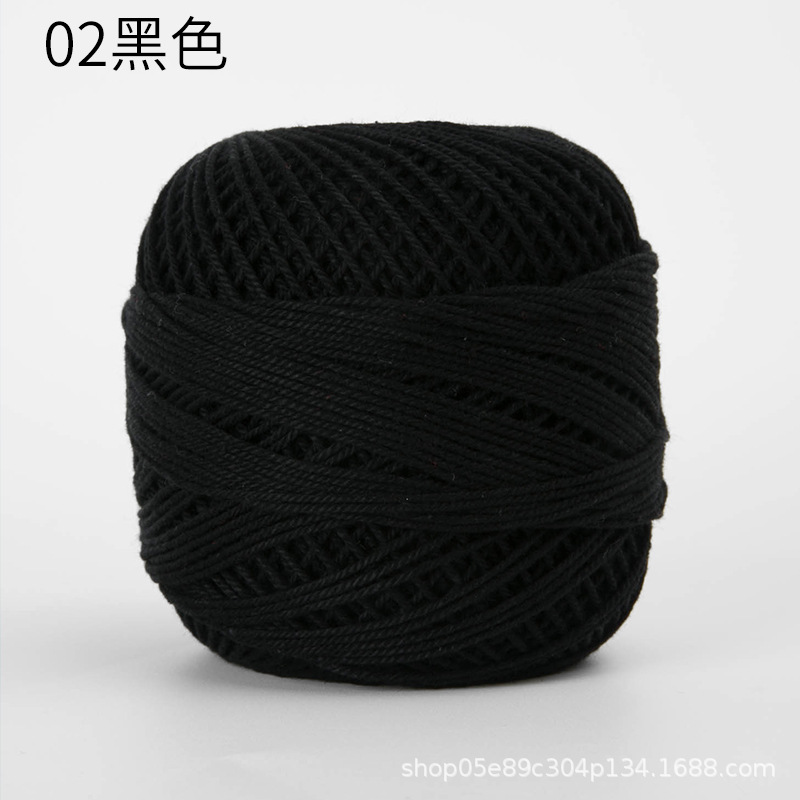 Picture of Color picking No. 3 lace thread wayuu hand-woven bag diy crochet summer cotton fine wool ball
