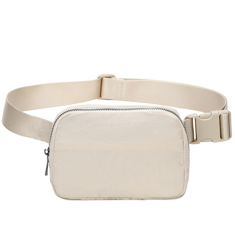 Picture of Amazon Outdoor Running Waist Bag Lulu Same Style Crossbody Bag Chest Bag for Men and Women Fashionable Nylon Waterproof Sports Waist Bag