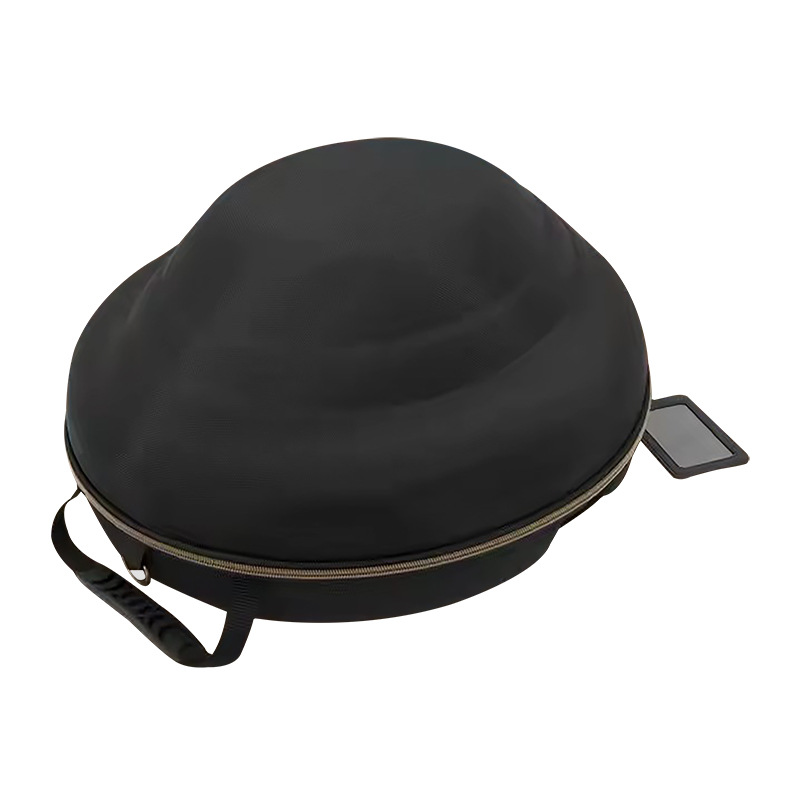 Picture of Denim Hat Bag EVA Hard Shell Hand-held Curled Brim Retro Big Rim Hat Storage Box Western Cowboy Hat Storage Bag