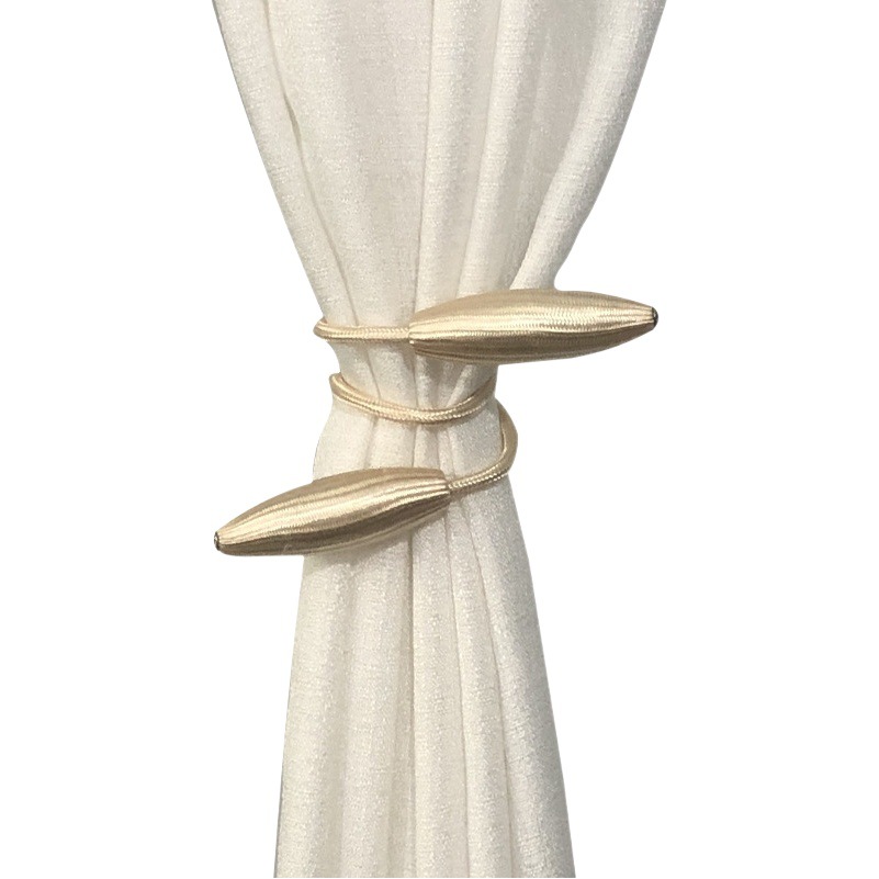 Foreign trade new curtain strap wholesale rope metal loose buckle strap simple exquisite tie strap curtain clip