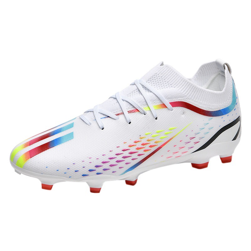 Cross-border New Style Football Shoes Broken Nail Competition Shoes Long Nail Shoes Men's Professional Low-top Spike Football Shoes sneaker