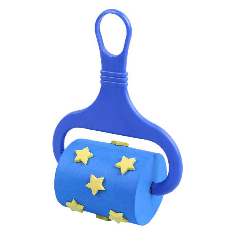 Children's Graffiti Drawing Sponge Roller Brush Paint Graffiti Tools Early Education Institutions Kindergarten Art Class Materials