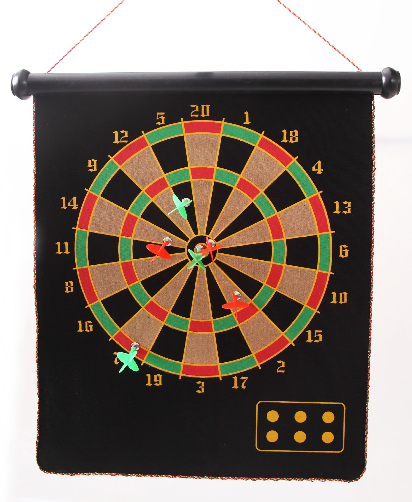 Picture of Manufacturer Wholesale Dart Board Set Children's Toys Indoor Home Entertainment Dart Target Double-Sided Magnetic Dart Board