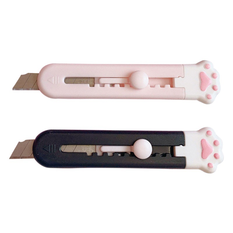 Mini Portable Cat Claw Utility Knife, Express Delivery Knife, Paper Knife, Wallpaper Knife, Handmade Knife, Multi-Purpose and Cute for Students