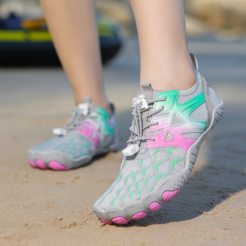 New Cross-border Outdoor Tracing Shoes Couple's Beach Shoes Non-slip Wading Shoes Five-finger Shoes Diving Fitness Shoes