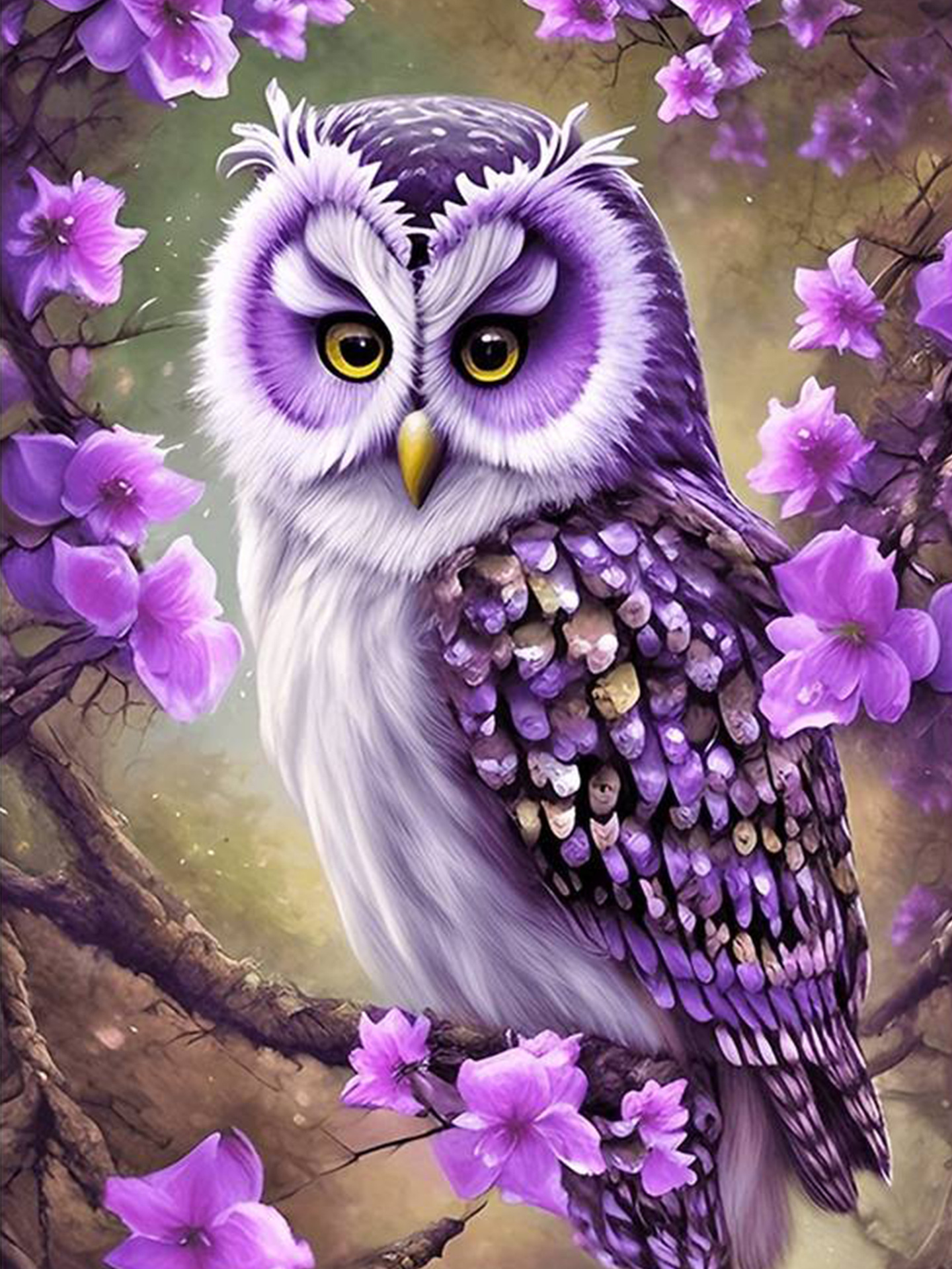 Picture of 5d full diamond diy animal landscape diamond painting foreign trade cross-border diamond embroidered full diamond rubik's cube round diamond craft decorative painting