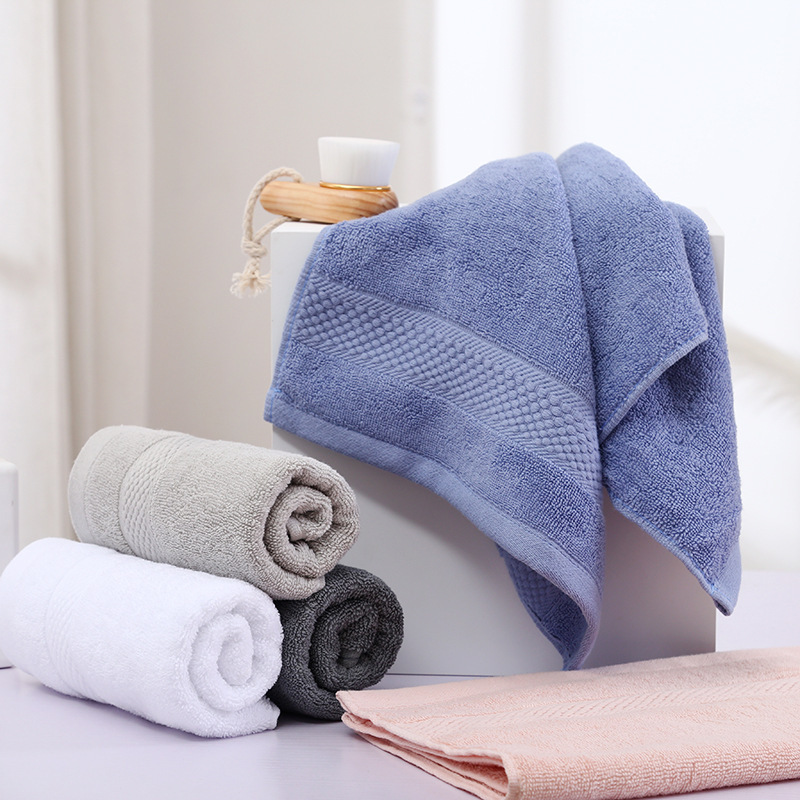 Picture of Face Towel Pure Cotton Thickened Absorbent Wedding Home Hotel Bathroom Student Children Wholesale Face Towel Supplies