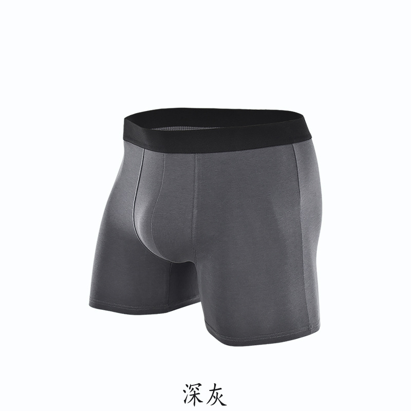 Picture of Foreign Trade Trendy Youth Short Pure Cotton Underwear Men's Cross-Border High-End Four-Corner Summer Thin Underwear for Men