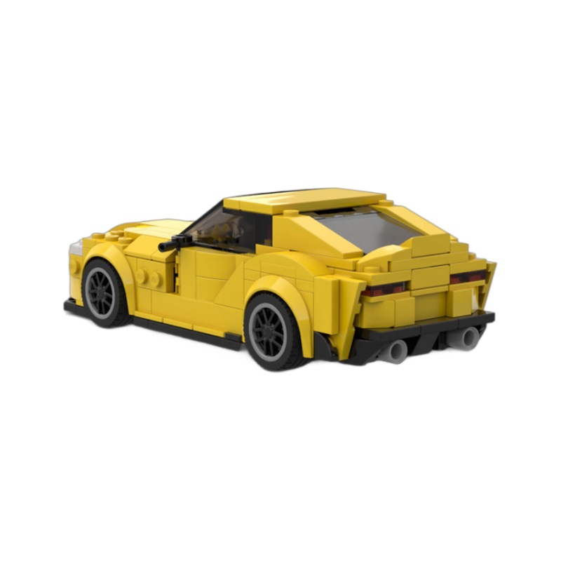 Picture of MOC compatible Lego patchwork toy gift boy model Toyota Supra GR racing sports car