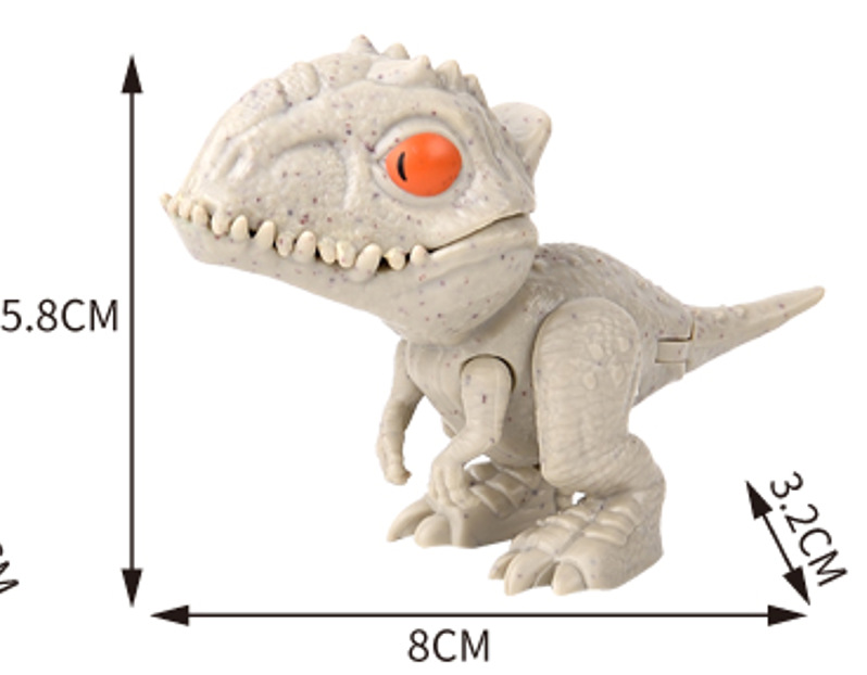 Picture of Cross-border New Explosions Children's Educational Finger-biting Dinosaur Toys suit Finger-biting Dinosaur Small Animal Blind Bag Blind Box