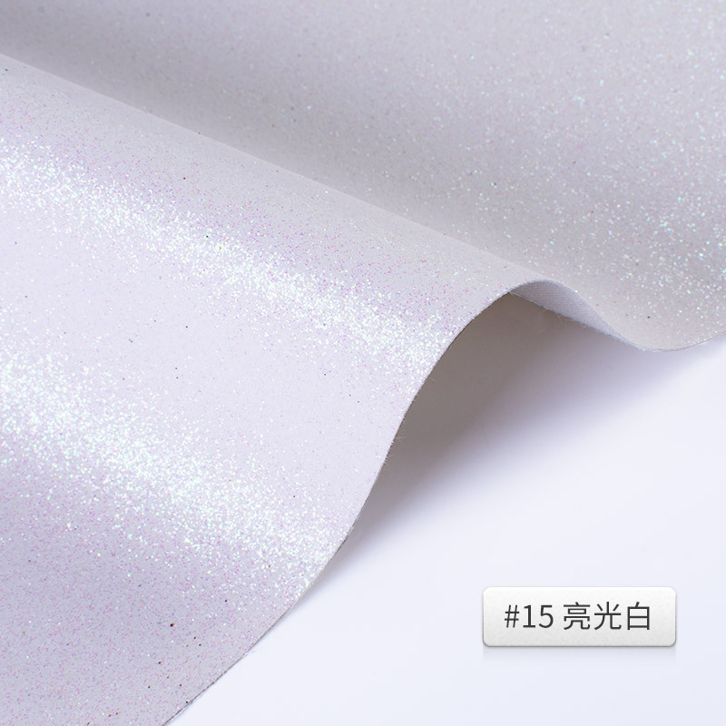 Picture of Glitter Cloth Pu Leather Fabric Glitter Christmas Glitter Sequin Textile Leather Glitter Clothing Accessories