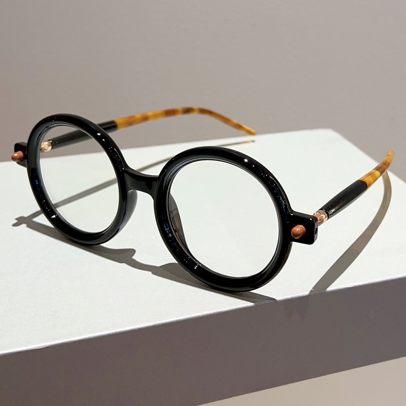 Picture of 2023 new retro literary tremolo with round frame sunglasses Europe and the United States anti-ultraviolet sunglasses cross-border wholesale