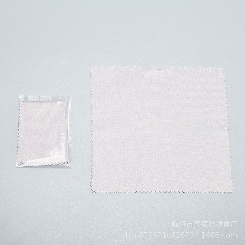 Picture of OPP single-piece independent packaging glasses cloth full series multi-color brushed microfiber wiping cloth 2000 pieces