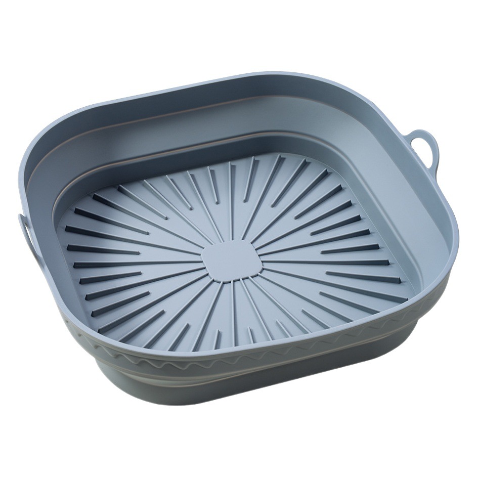 Air Fryer Silicone baking tray round square oven baking tray Silicone mat Air Fryer Silicone Pot