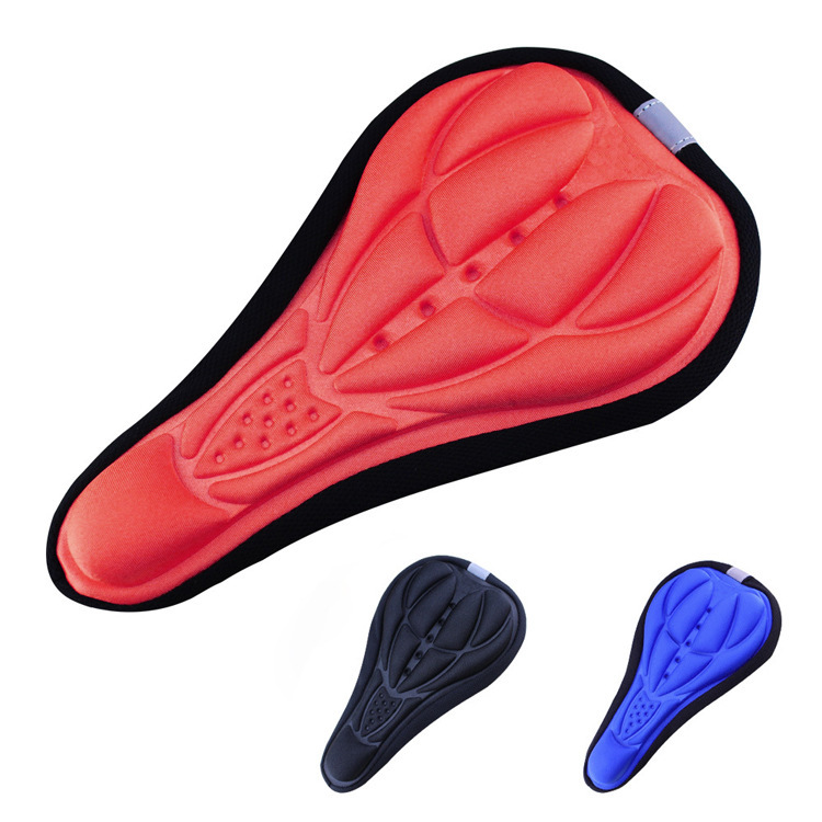 New Mountain Road Bike Colorful 3D Fixed-Gear Seat Cushion Cover Cycling Equipment Accessory Bicycle