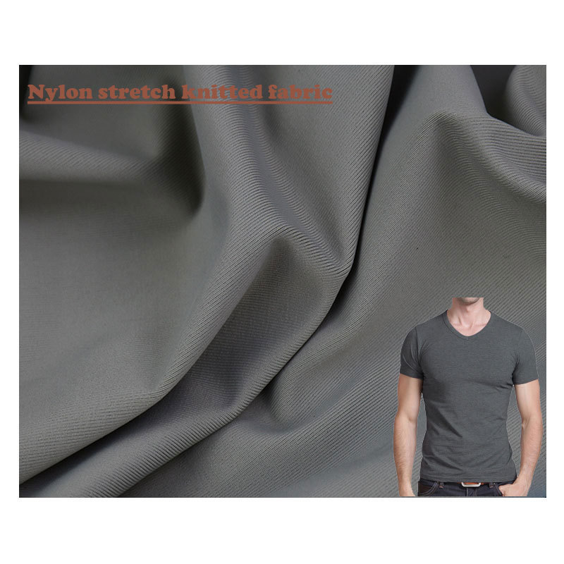 High Quality Nylon Stretch Lycra Knit Sportswear Bikini Swimwear T-Shirt Fabric