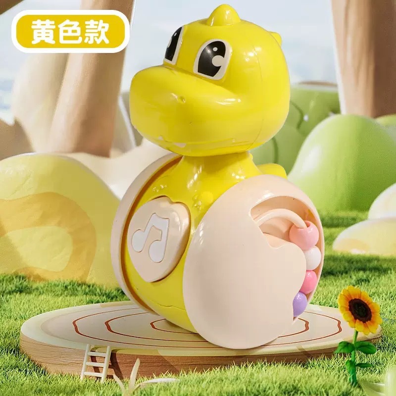 Picture of  fawn tumbler children's educational early education toys baby comfort coax doll cartoon cute little dinosaur