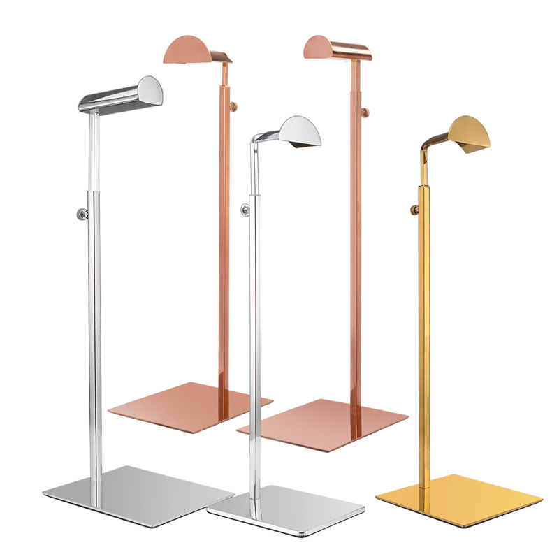 Picture of Factory wholesale adjustable bag rack support bag rack clothing store bag Display Stainless Steel bag display rack
