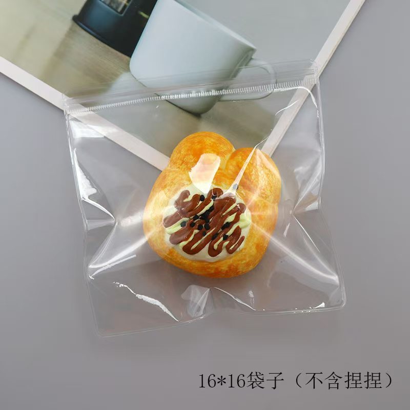 Picture of PVC transparent jewelry sealed bag earrings jewelry storage bag jewelry text play hand string self-sealing bag packaging bag manufacturers