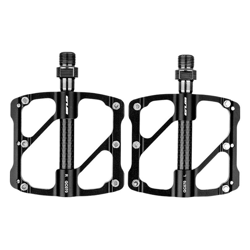 GUB GC070 road mountain bike pedal carbon fiber axis 3 Peilin bearing aluminum alloy non-slip pedal