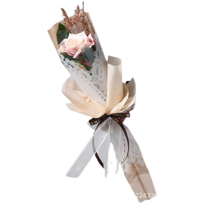 Single Bouquet Packaging Bag, Flowers, Multiple Bags, Multiple Bags, Transparent Bags, Single DIY Packaging Materials, Handmade
