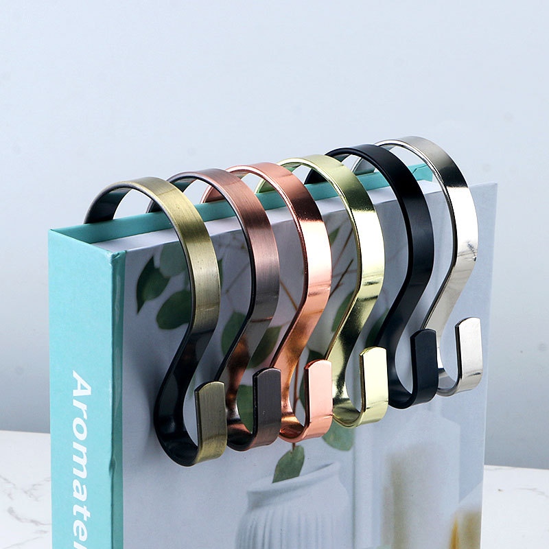 Picture of Cross-Border Wholesale Metal Hooks Christmas Stocking Hooks Christmas Fireplace Hooks Multi-Purpose Metal Hooks Manufacturers Ready for Direct Sales
