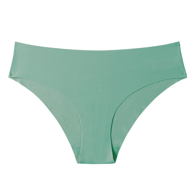 Picture of Cross-Border Seamless Ice Silk One-Piece Girls' Underwear European and American Large Size Pure Cotton Crotch Breathable Women's Briefs Wholesale