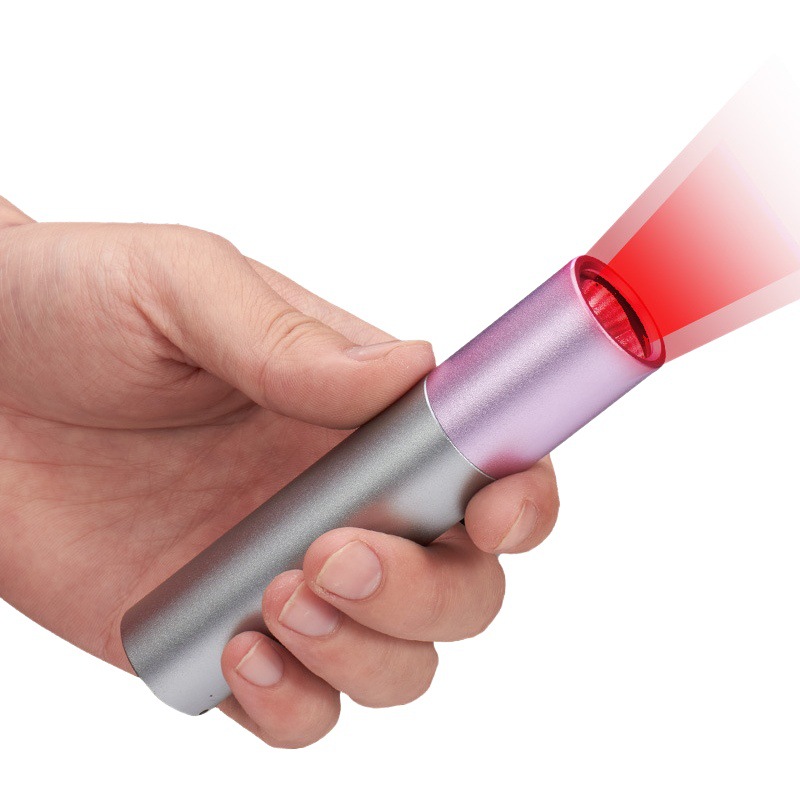 Amazon Cross-Border Best-Selling Red Light Flashlight 630 660 8503 Multi-Band Infrared Portable Red Light Flashlight