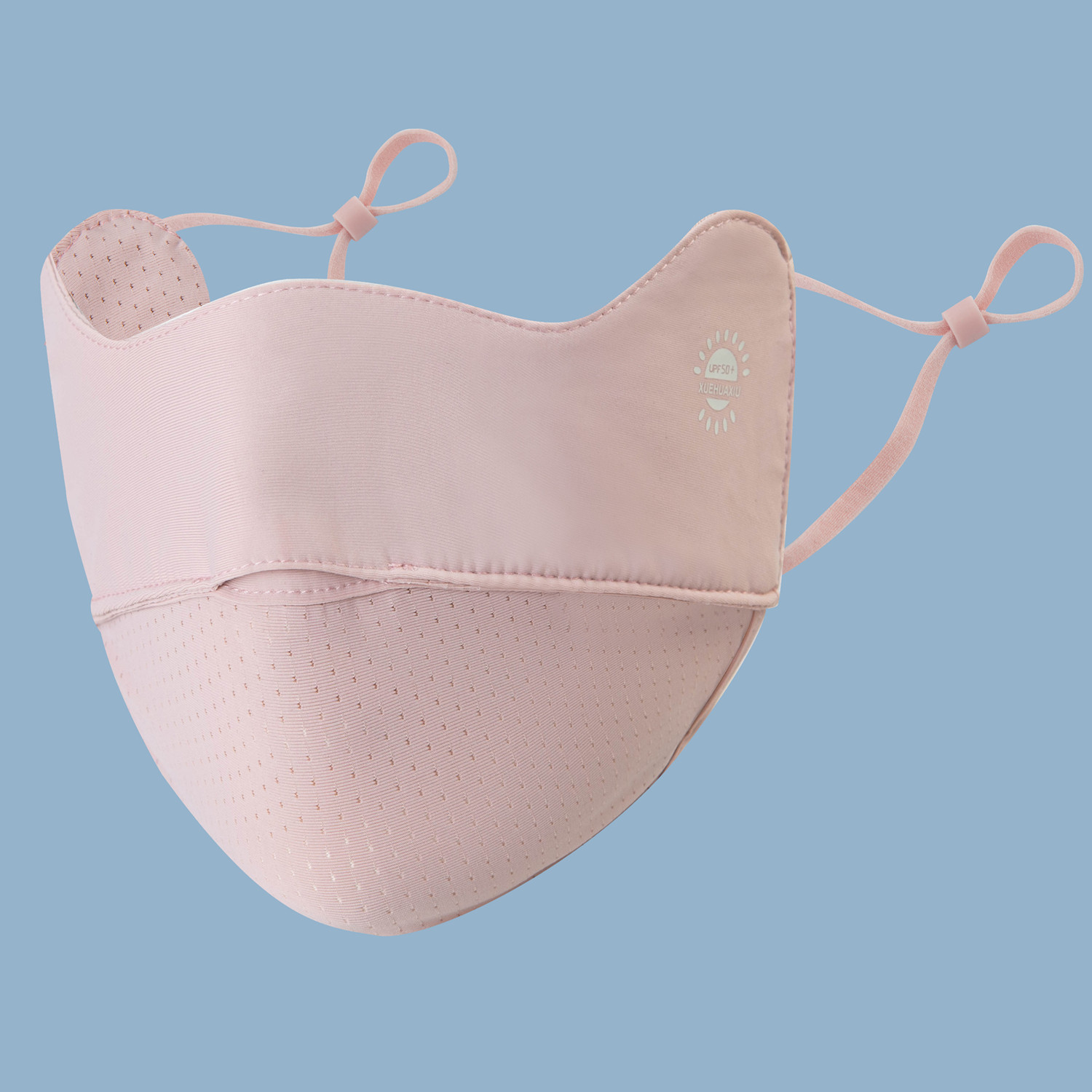 Picture of 3d three-dimensional eye angle ice silk sunscreen mask women's anti-ultraviolet summer light breathable veil sunshade mask men