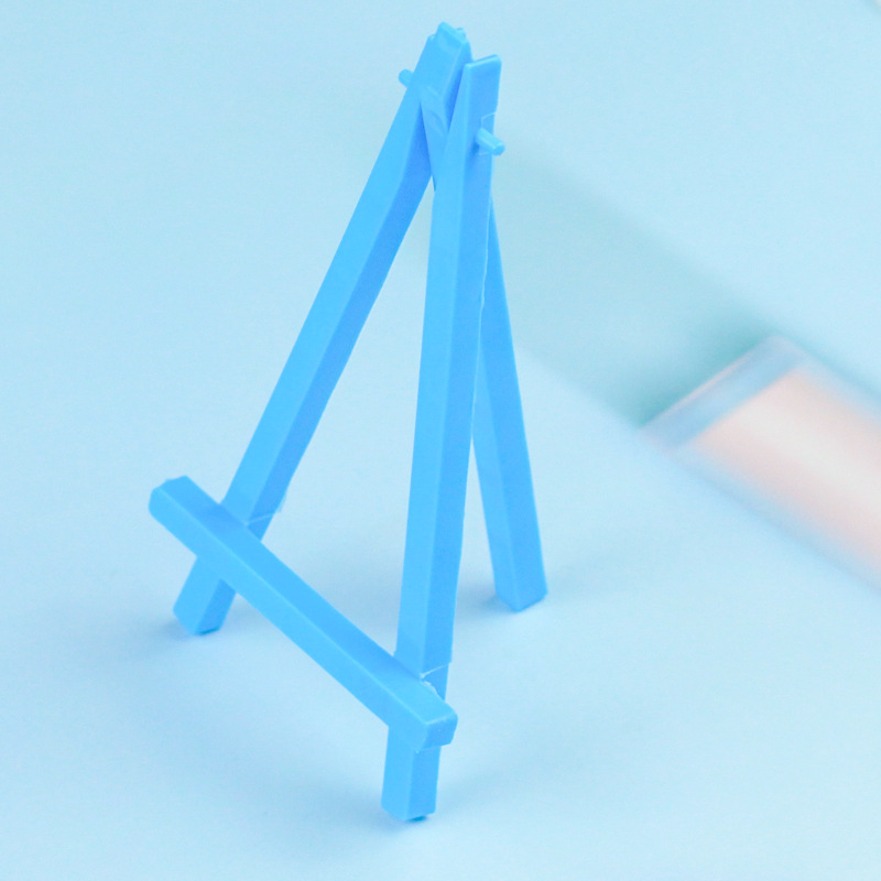 Picture of Manufacturer Wholesale Children's Colorful Plastic Display Easel Mini Student Small Tripod Picture Frame Photo Frame