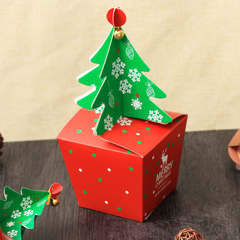 Picture of Christmas Apple Box Peace Fruit Packaging Box Christmas Eve Gift Box Carton Wholesale Can Be Customized H013 Size