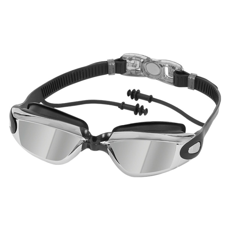 HD swimming goggles adult anti-fog plating swimming glasses myopia goggles men and women silicone waterproof swimming goggles wholesale