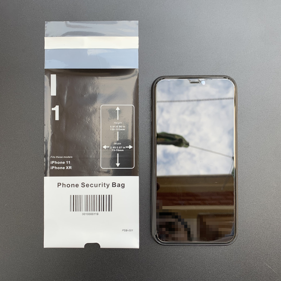 Mobile Phone Security Bag Confidential Function Dust-proof Cleaning Apple Mobile Phone Packaging Bag Prohibited Mobile Phone Photography Secret Bag
