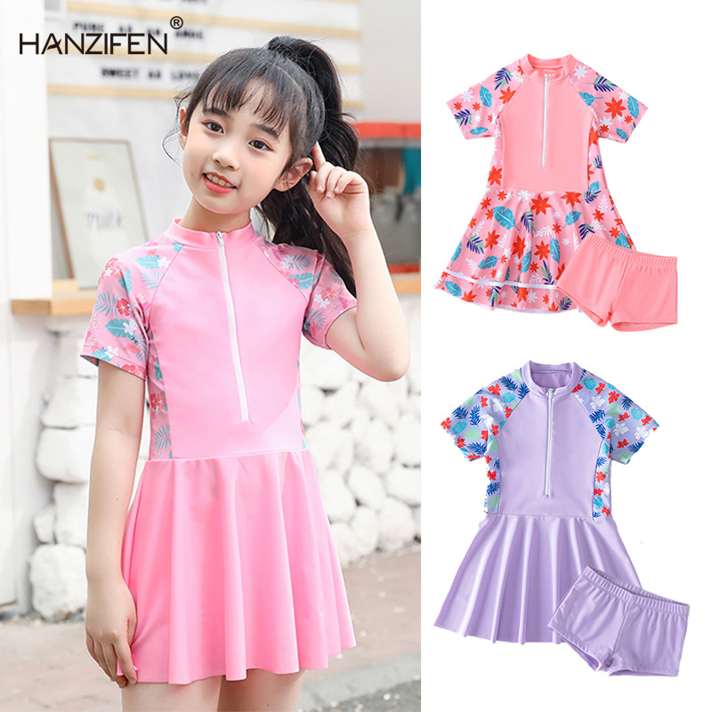 Picture of Children's Swimwear Girls Split Summer Girls' Swimwear Cute Princess Baby Small Medium Large Children's Swimwear Wholesale