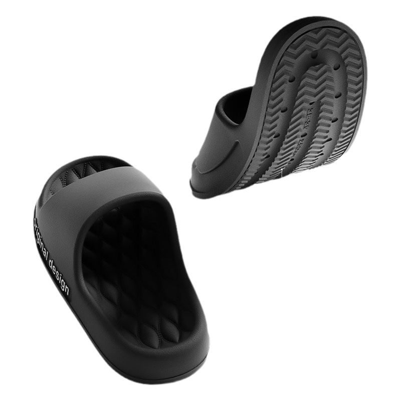 Men's Home Shoes Summer Household Indoor Wear-resistant Bathroom Slippers Women's Soft Bottom Eva Outwear Beach Sandals for Couple