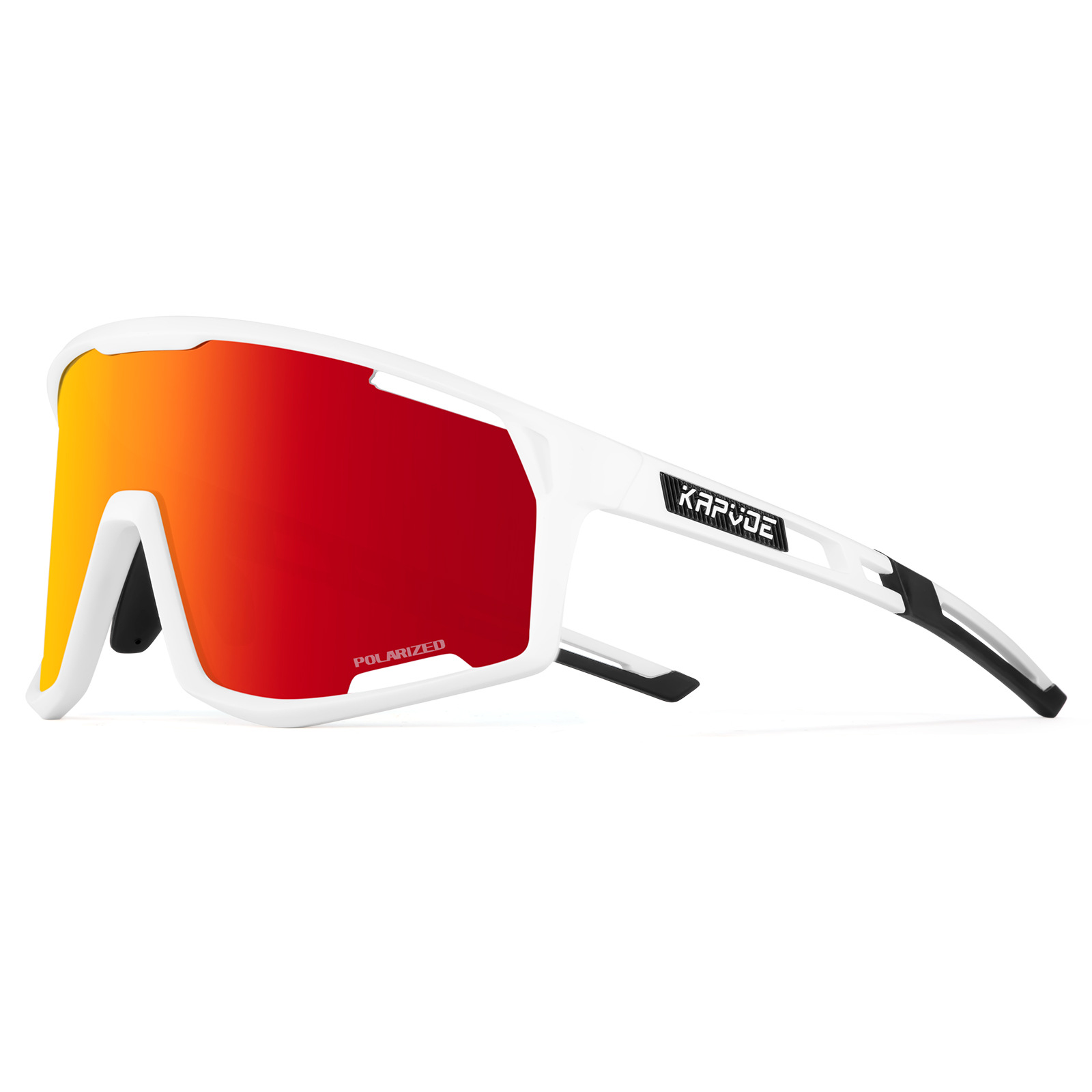 KAPVOE New Cycling Glasses Polarized Colorful Professional Sports Hiking Climbing Windproof Glasses Bicycle Road Car