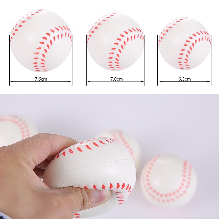 Picture of 6.3cm cm sponge baseball foam sponge PVC foam soft ball primary school children Entertainment beginner training