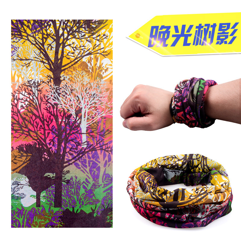 Picture of Magic Hood Face Scarf Men's Sports Outdoor Sunscreen Neck Protector Neck Sleeve Thin Women's Fishing Riding Varied Scarf
