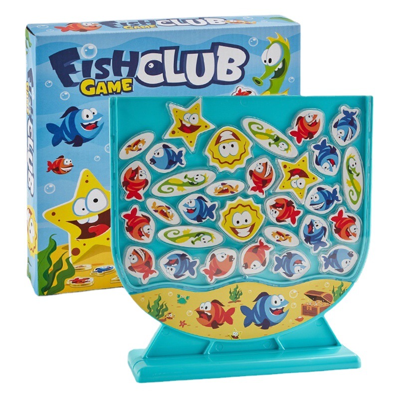 Douyu club Board Games Children's Educational Parent-Child Interactive Hands-on Fun Toys Two-man Battle Fish club