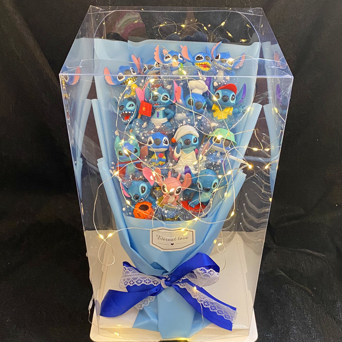 Stitch ins Creative Stitch Star Baby Cartoon Doll Doll Gift Box Bouquet Girlfriend Graduation