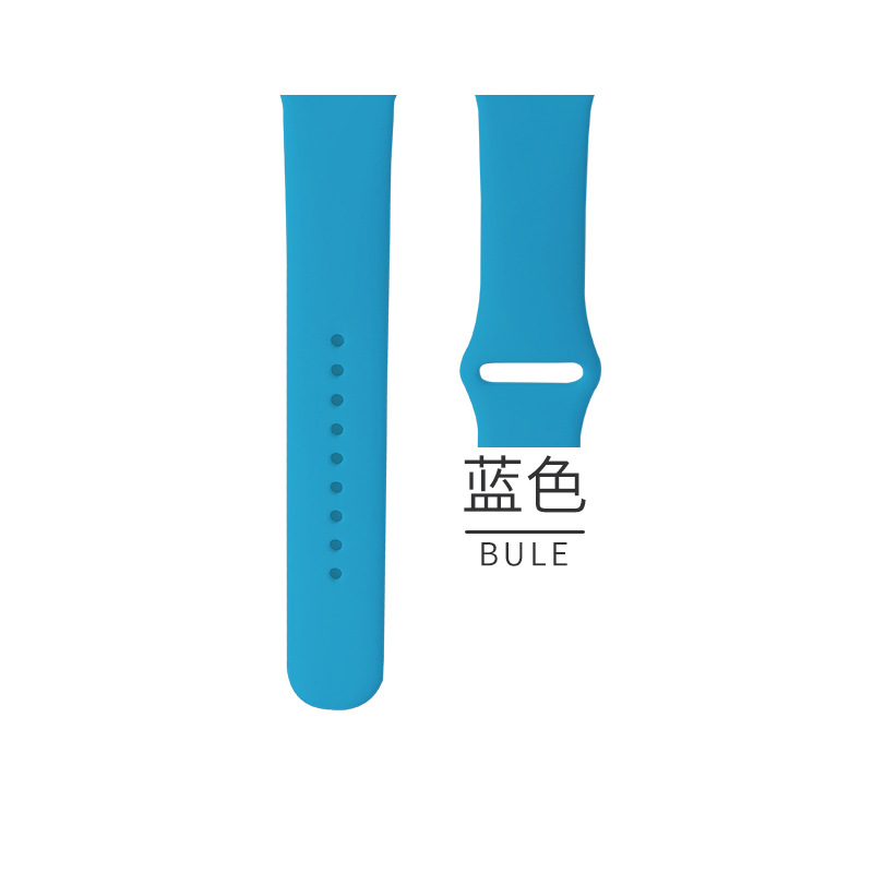 Picture of For AppleWatch Apple Silicone Strap iwatch1-9/SE Smart Watch Classic Sport Strap