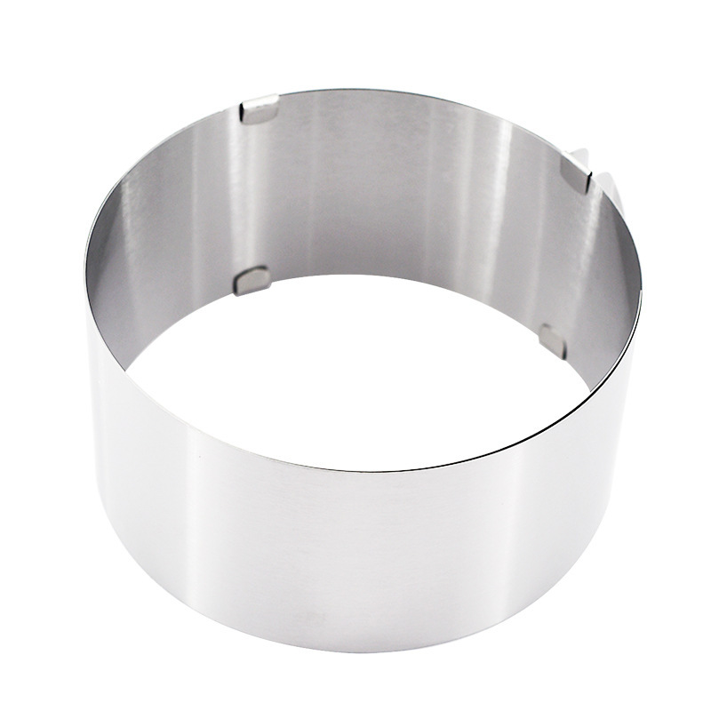 Picture of Stainless Steel stainless steel mousse ring 6-12 inch retractable adjustable baking tool cake ring round mousse ring