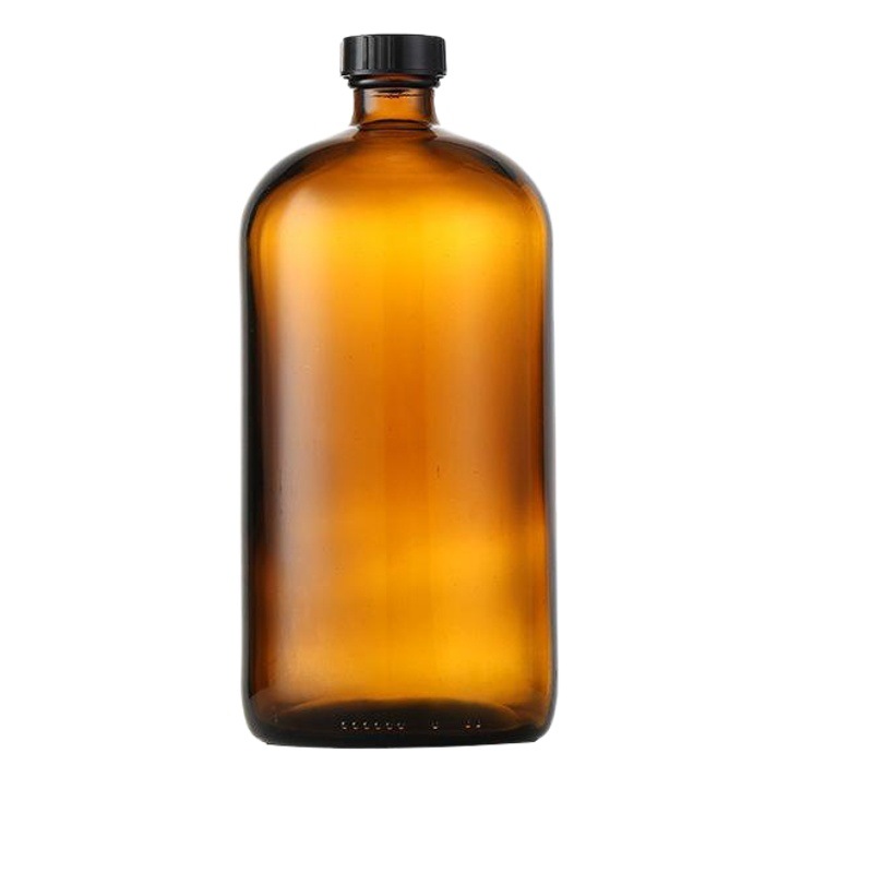 Boston Glass Bottle Shading Essential Oil Pure Dew Spray Potion Bottle Emulsion Cosmetic Bottles Oral Liquid Bottle