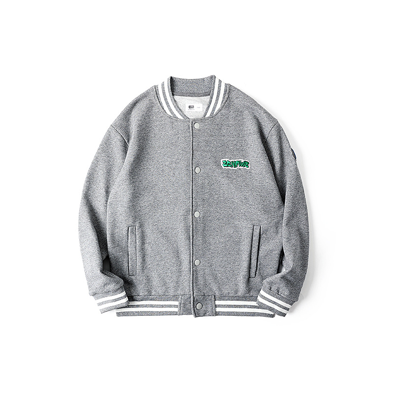 Picture of Spring and autumn Korean version of the new boys sports coat in the big children's embroidery label baseball suit children's jacket wholesale