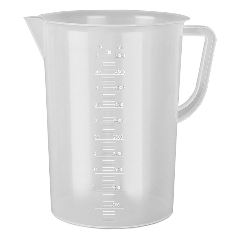 Wholesale 10 20 30 50 100 500ml plastic measuring cup with scale measuring cup laboratory beaker
