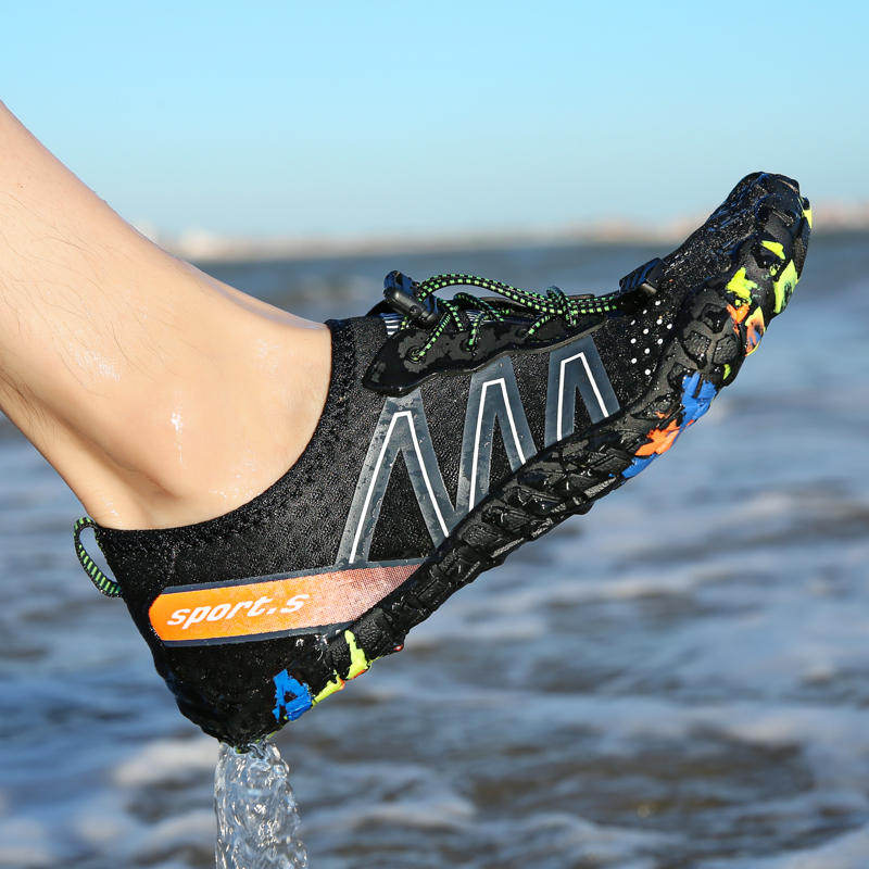 Picture of Outdoor River Tracing Shoes for Men and Women, Quick-Drying Five-Finger Beach Shoes, Women's Non-Slip Swimming Shoes, Amphibious Fishing Shoes